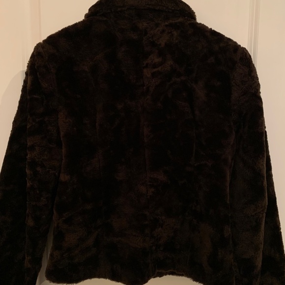 Miss Selfridge UK Faux Fur Lined Short Coat Size XS - Picture 8 of 11